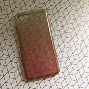 Kate Spade ombré gold iPhone 7 case